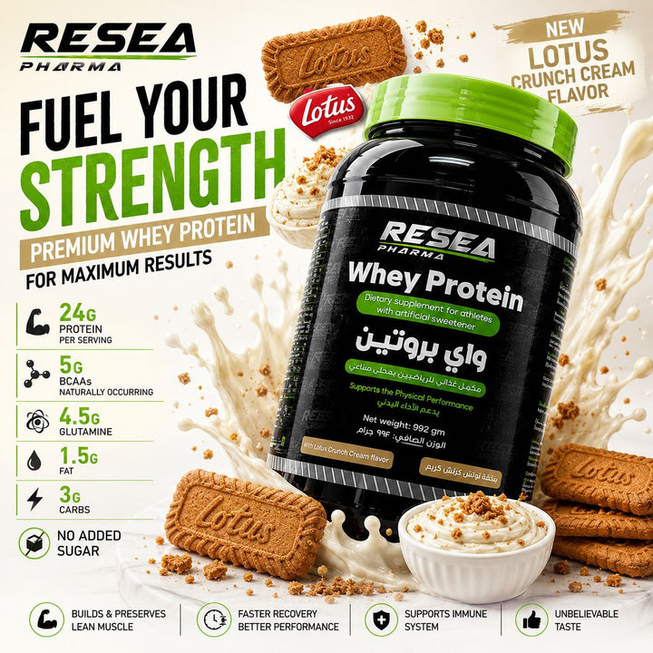 WHEY PROTEIN -RESEA PHARMA