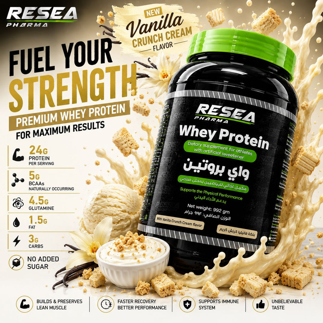 WHEY PROTEIN -RESEA PHARMA