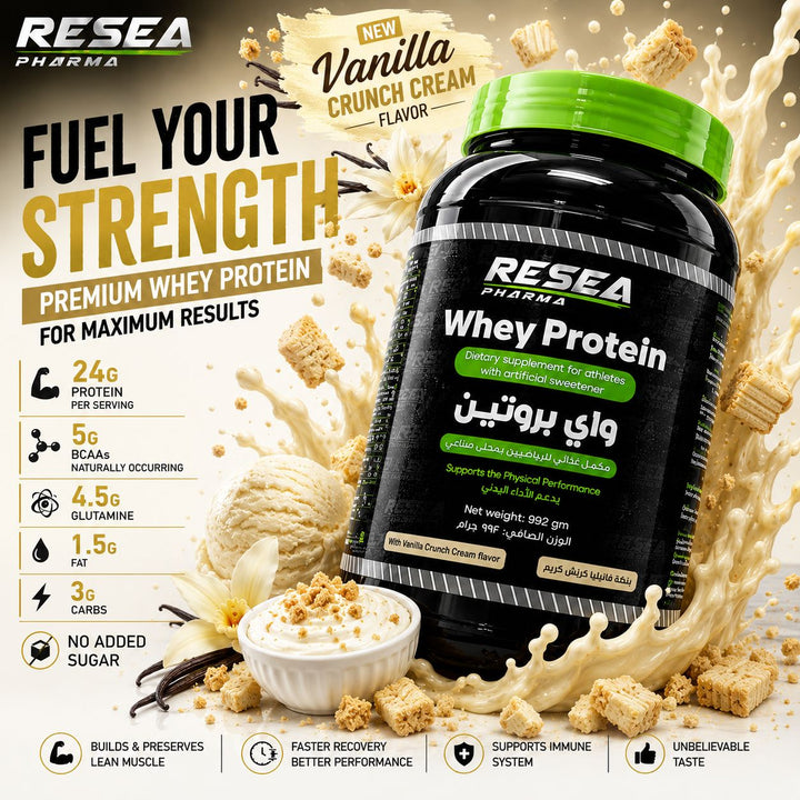 WHEY PROTEIN -RESEA PHARMA